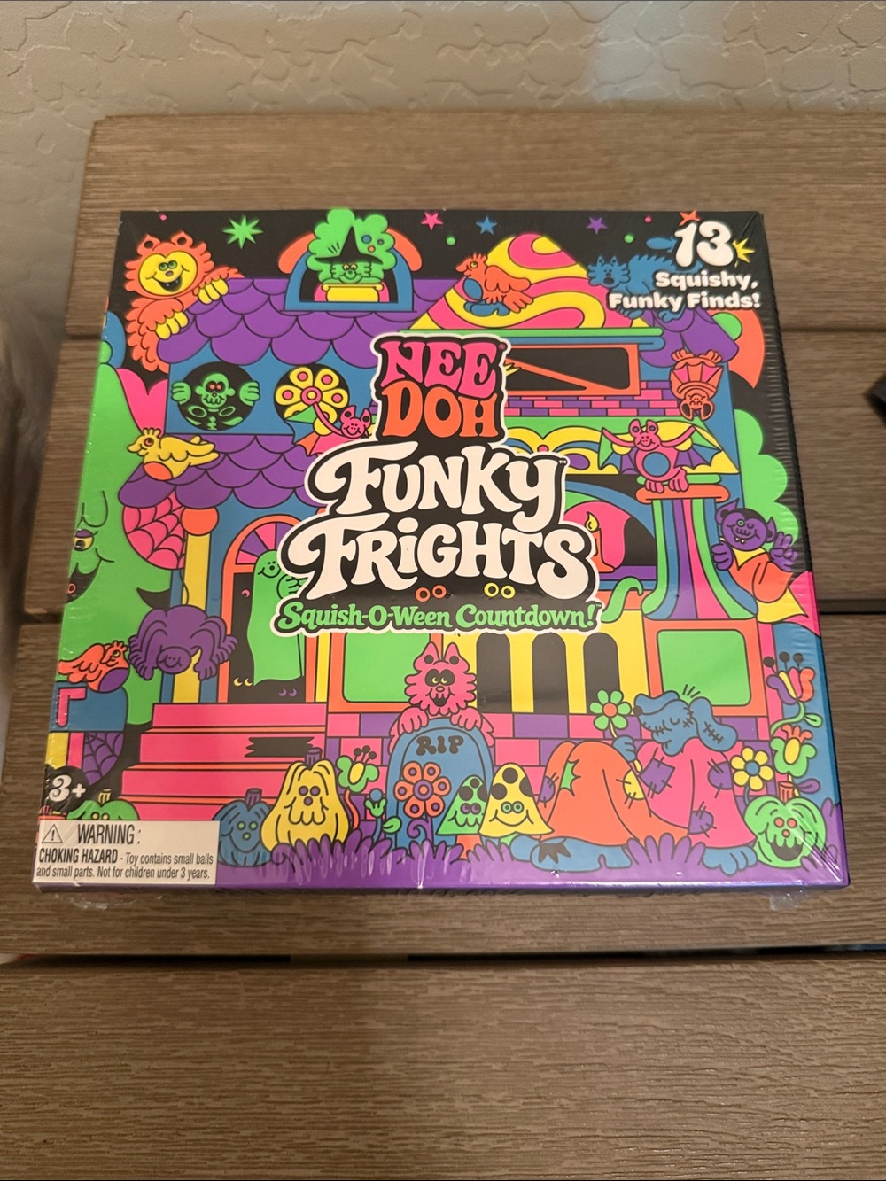 NEEDOH Funky Frights Squish-O-Ween Countdown Kids Toy - Multicolor